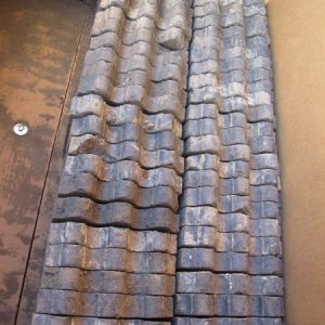 Staffordshire Blue Fluted Path Edgings Qty 50