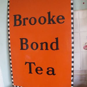 Enamel Tea Sign