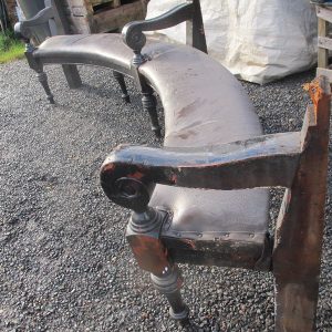 Curved Pub Bench