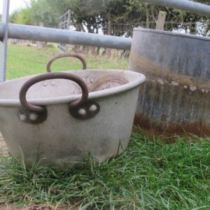 Galvanised Planters