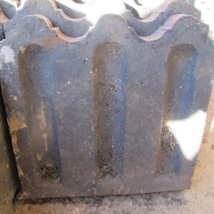 Staffordshire Blue Fluted Path Edgings Qty 50