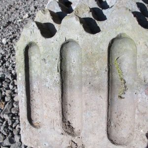 Staffordshire Blue Fluted Path Edgings Qty 120