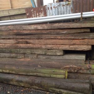 Large Crossing Sleepers