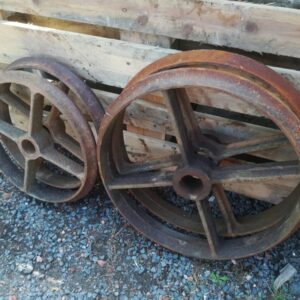 shepherd hut wheels 24"/18"