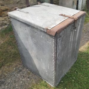 riveted feed bin