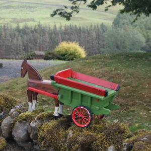 Toy horse and cart